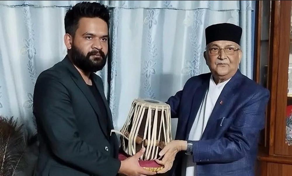 बालेनलाई ओलीको बधाई– तपाईंको पॉच वर्षे कार्यकाल निर्विघ्न सफल रहोस्