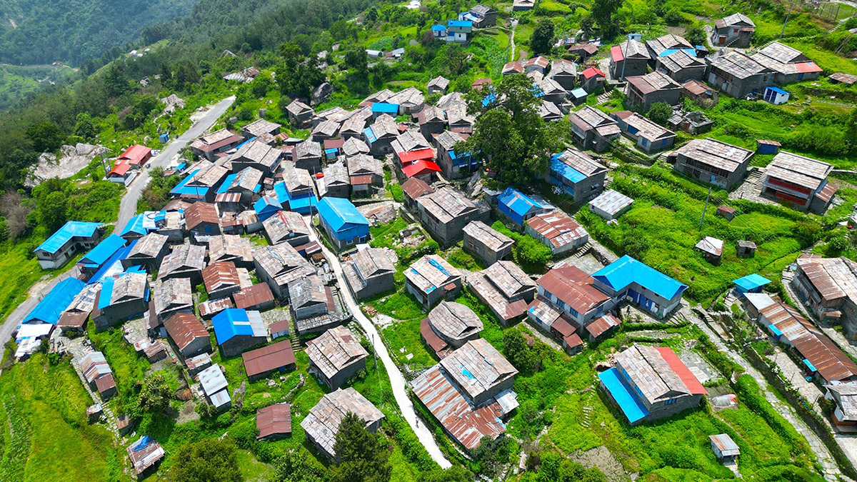 म्याग्दीको खिवाङ गाउँ