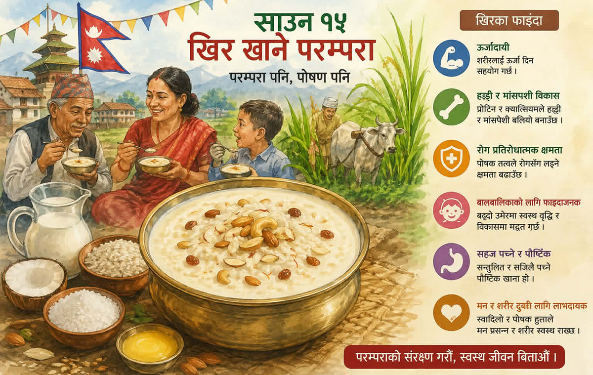 खिरः परम्परा, पोषण र स्वास्थ्यको मिठो संगम
