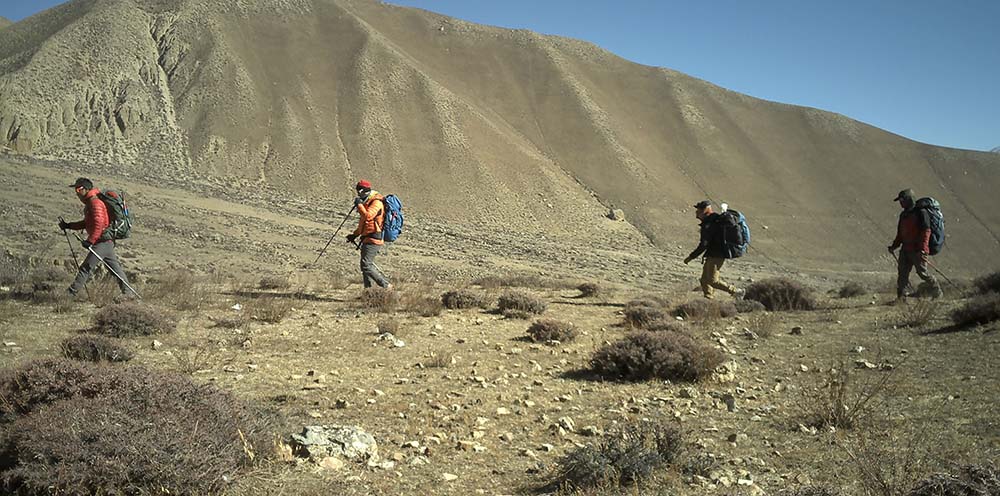 शुल्क घटेपछि उपल्लो मुस्ताङमा विदेशी पर्यटक बढे