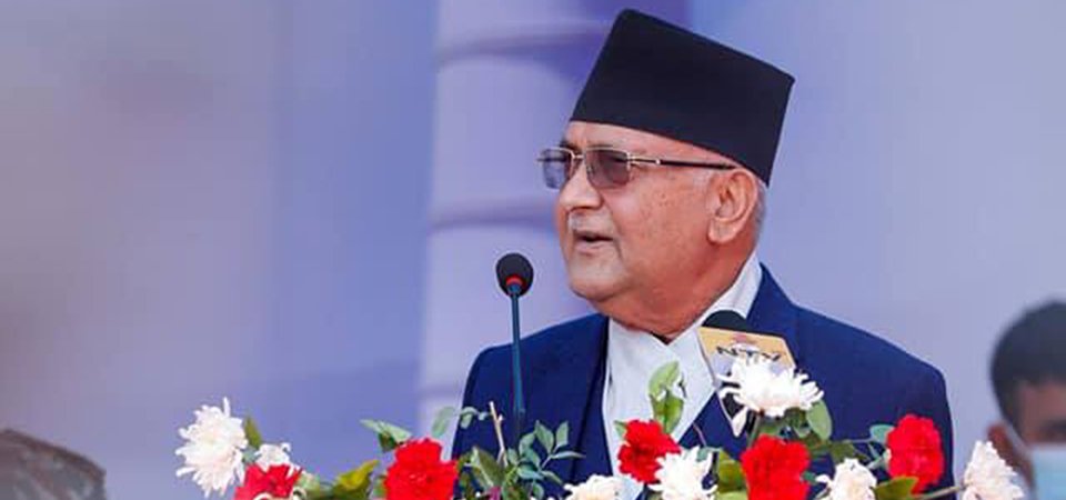 निर्वाचन आचारसंहिताको धज्जी उडाउँदै प्रधानमन्त्री ओलीले मागे बादललाई भोट