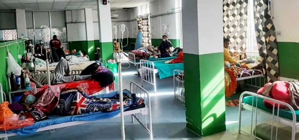 निषेधाज्ञा खुकुलो भएसँगै उपत्यकाका अस्पतालमा बढ्नथाले संक्रमित