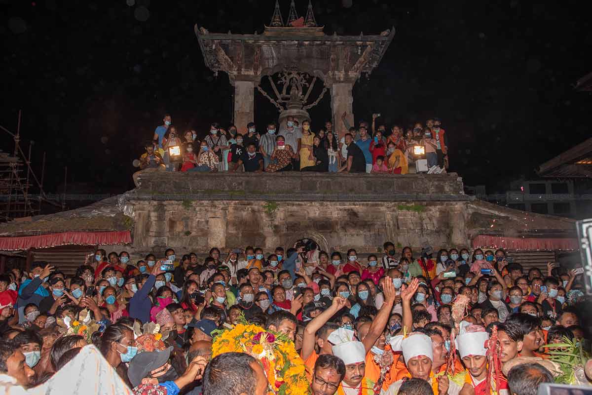 पाटन दरबारमा ‘गथु प्याखा’