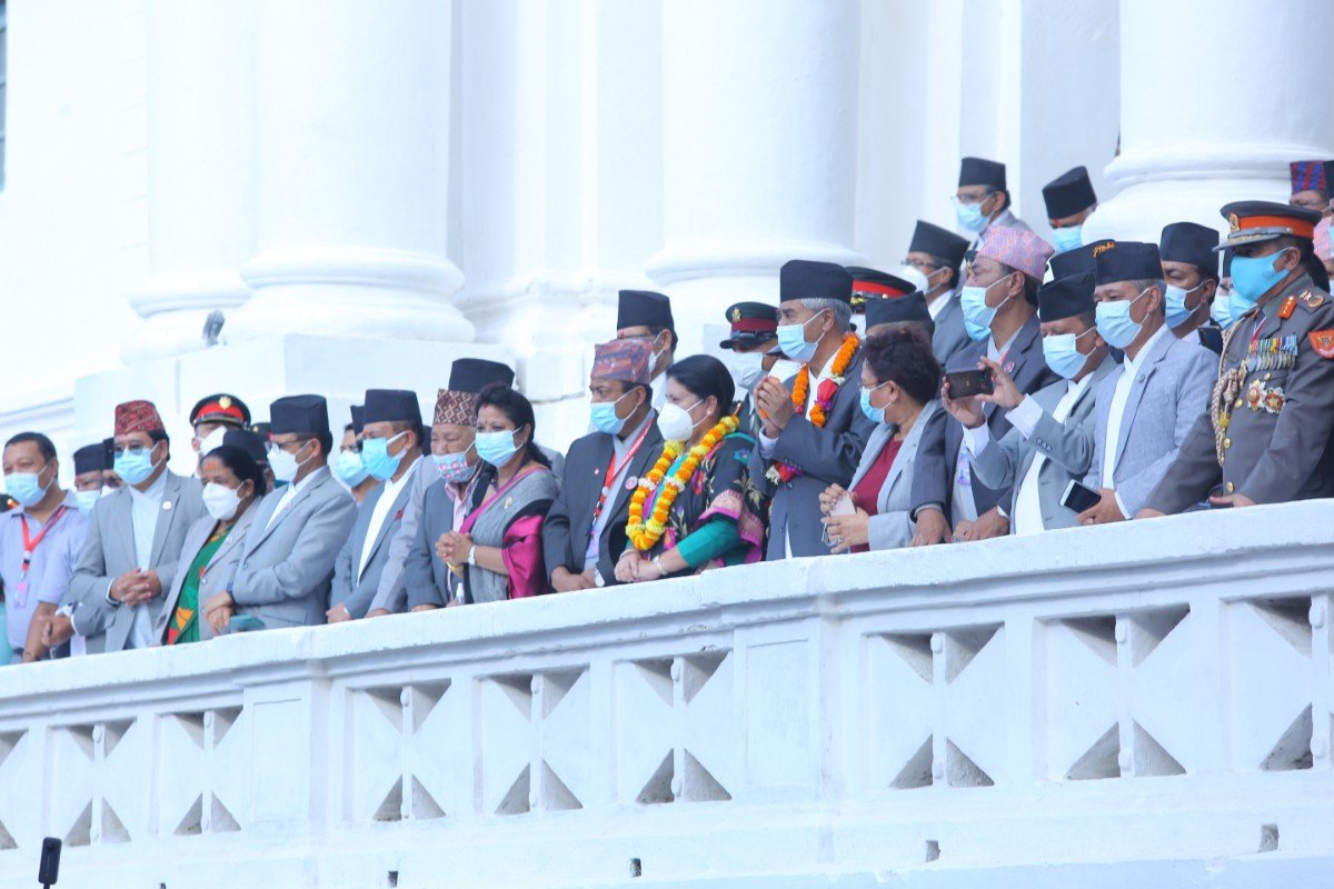 राष्ट्रपति, प्रधानमन्त्रीद्वारा इन्द्रजात्रा अवलोकन