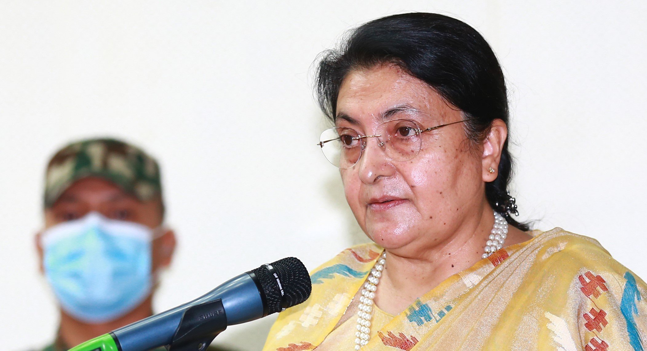 विपद् जोखिम न्यूनीकरणमा विशेष ध्यान दिन राष्ट्रपतिको आग्रह